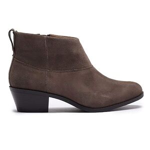 VIONIC - Genuine Suede Joy Zadie Booties in Greige